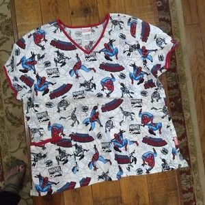 🕷️🕷️ Spider Man Scrub Top🕷️🕷️